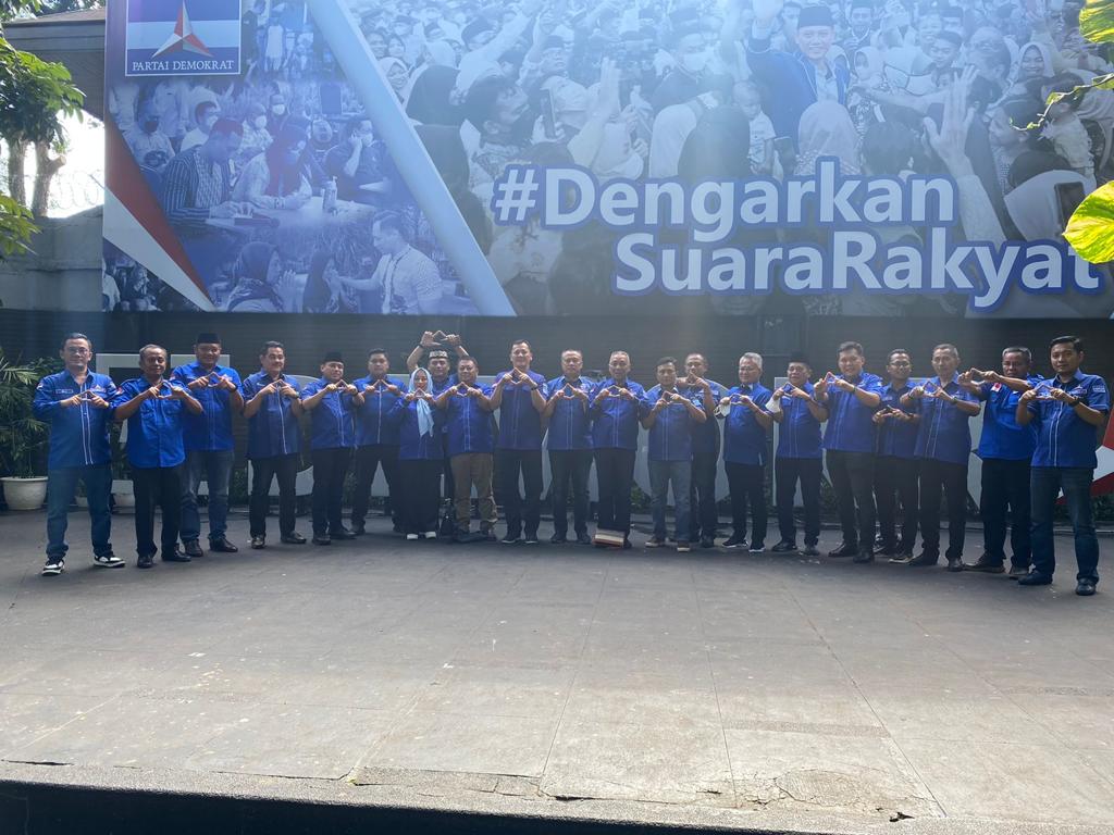 Terima SK DPP, Berikut Jadwal Pelantikan Ketua DPC Partai Demokrat se-Lampung