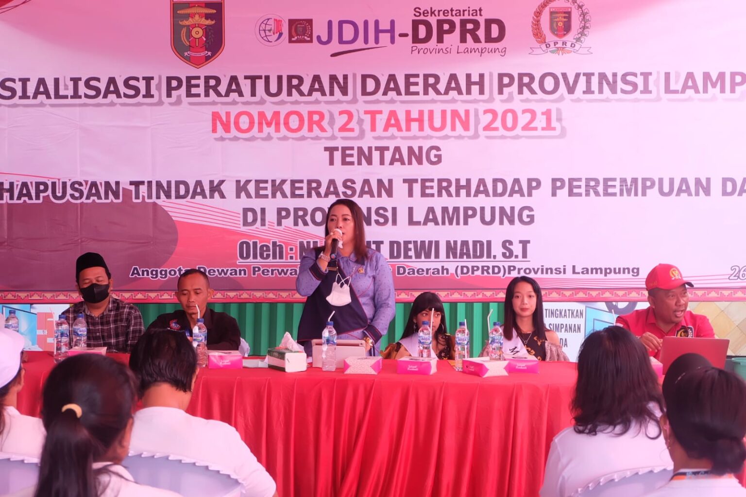 Anggota Komisi IV DPRD Lampung Gelar Sosper No 2 Tahun 2021 di Seputih Raman