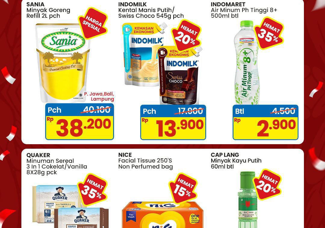 Promo Indomaret Spesial Hemat Minggu Ini, Ada Diskon Susu Kental Manis 