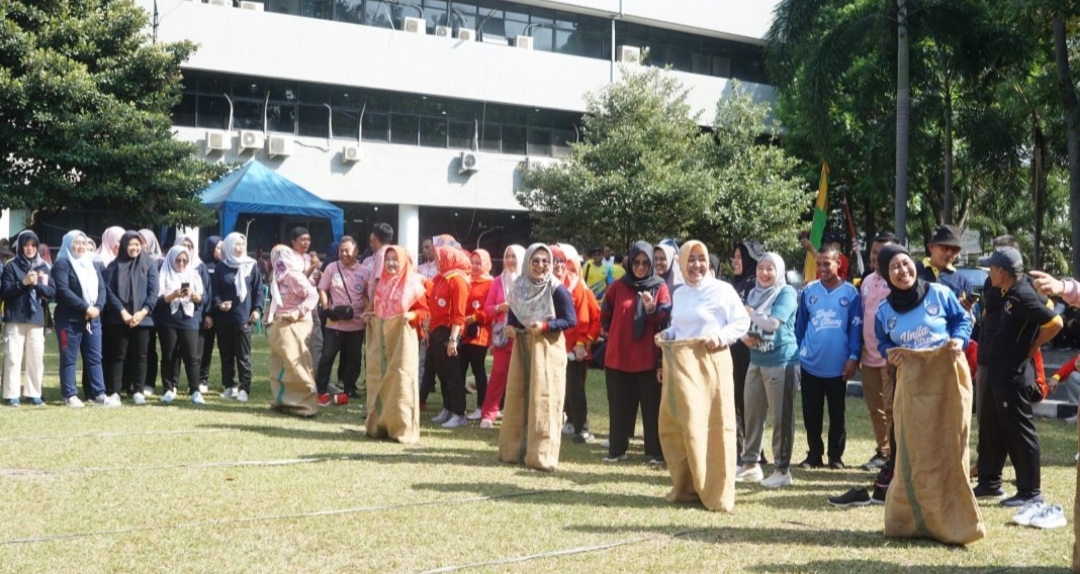 Senam Bersama & Lomba Tradisional Rangkaian Dies Natalis Unila ke 59, Sebagai Bentuk Kebersamaan & Solidaritas