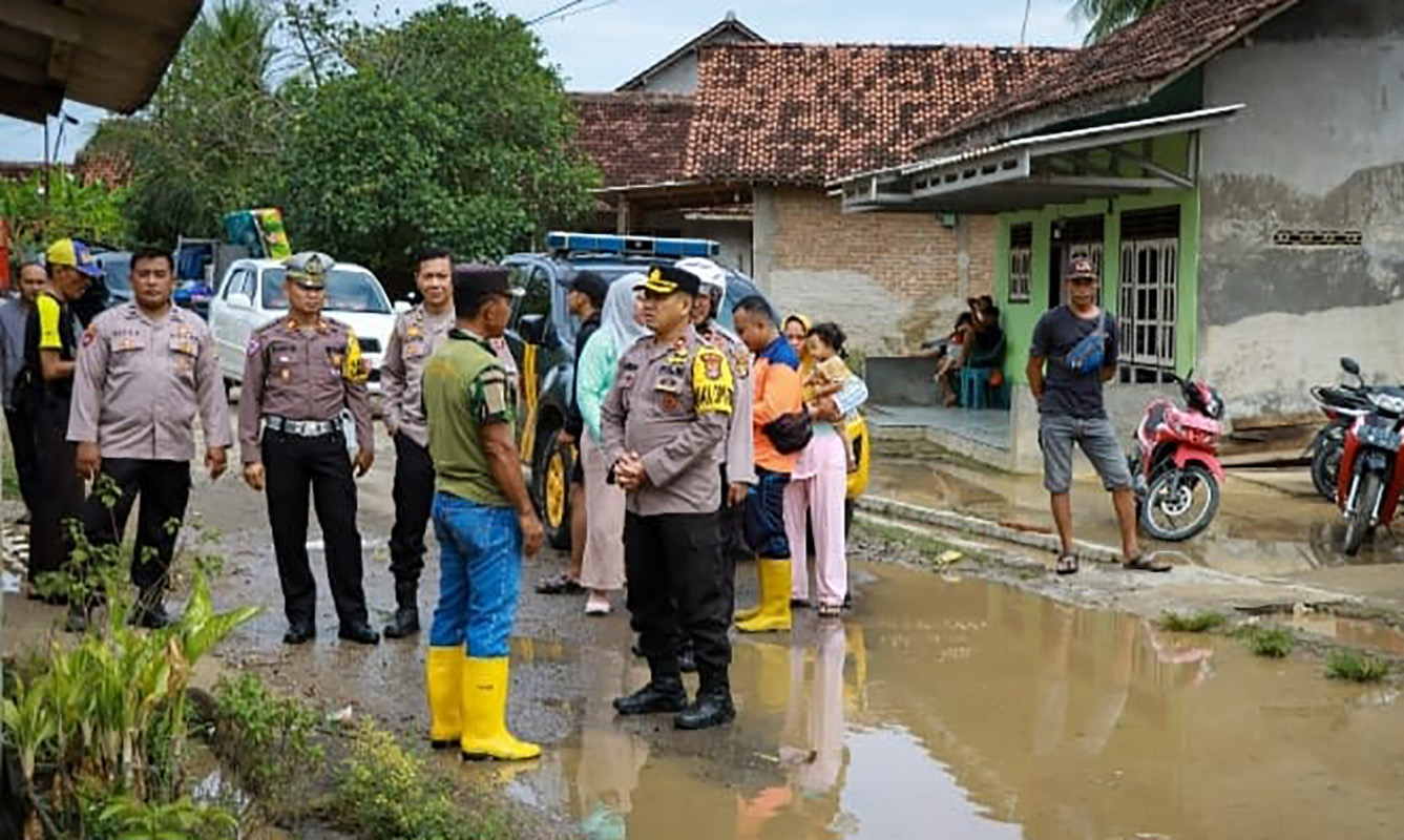 Sungai Way Tebu Meluap, Tiga Pekon di Pringsewu Lampung Terendam 