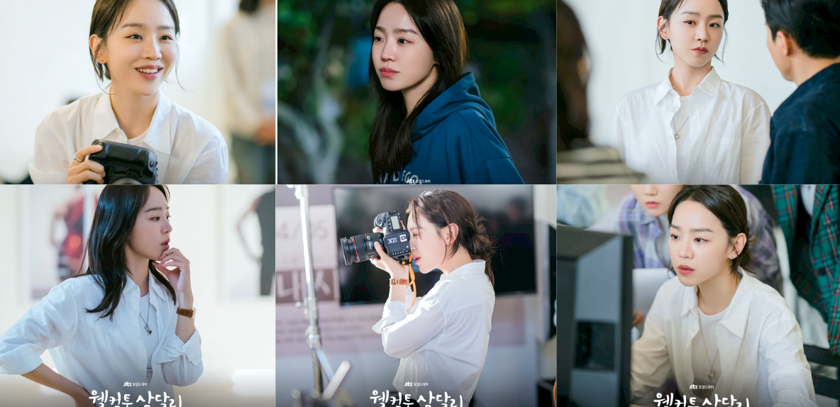 6 Potret Gaya Keren Dari Shin Hye Sun Sebagai Fotografer Di Drama Terbarunya 'Welcome To Samdalri'