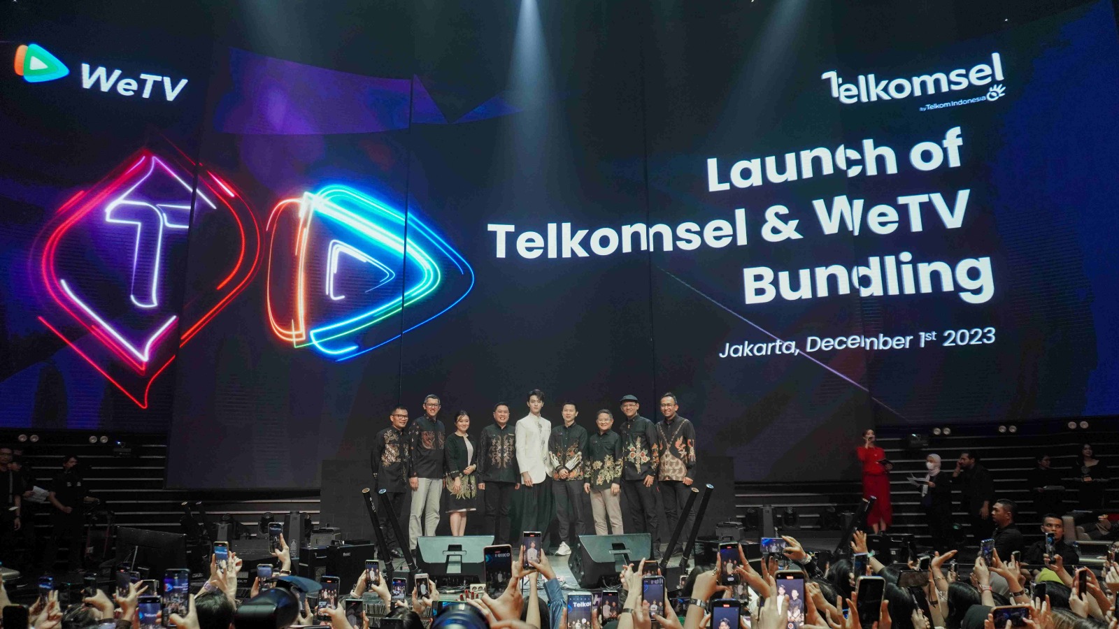 Perkuat Kolaborasi, Telkomsel - WeTV Hadirkan Akses Eksklusif VIP Mobile