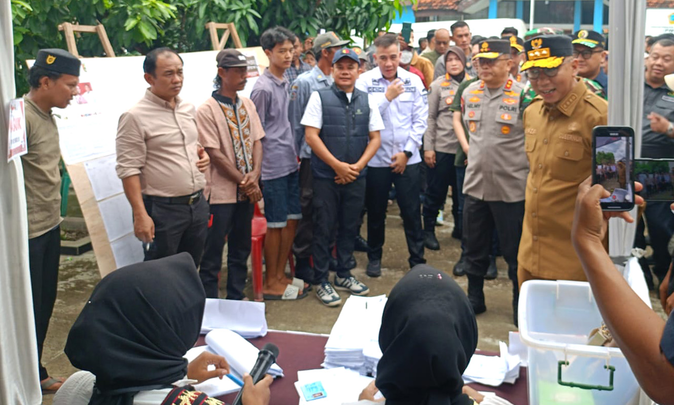 Pantau PSU Pilkada Pesawaran, Gubernur Lampung: Partisipasi Pemilih Cukup Tinggi 