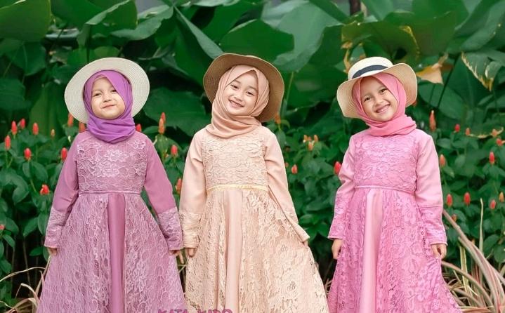 4 Gamis Cantik Spesial Ramadhan Anak 2024, Harga Murah Dengan Motif Super Cute