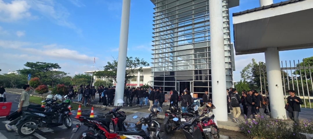 Mahasiswa ITERA Ikut Demo 1 September 2025,  Rektor Itera Keluarkan Pernyataan Sikap 