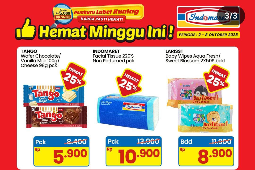 Paling Hemat! Promo Indomaret Spesial Belanja Diskon Irit, Cek Daftar Harganya 
