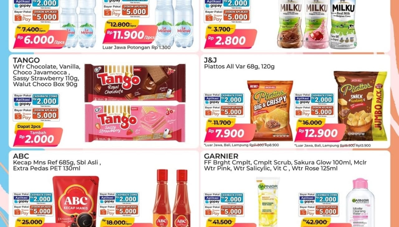 Semarak Promo Spesial Mingguan di Alfamart, Harga Hemat Mulai Rp2 Ribuan! Ini Katalognya