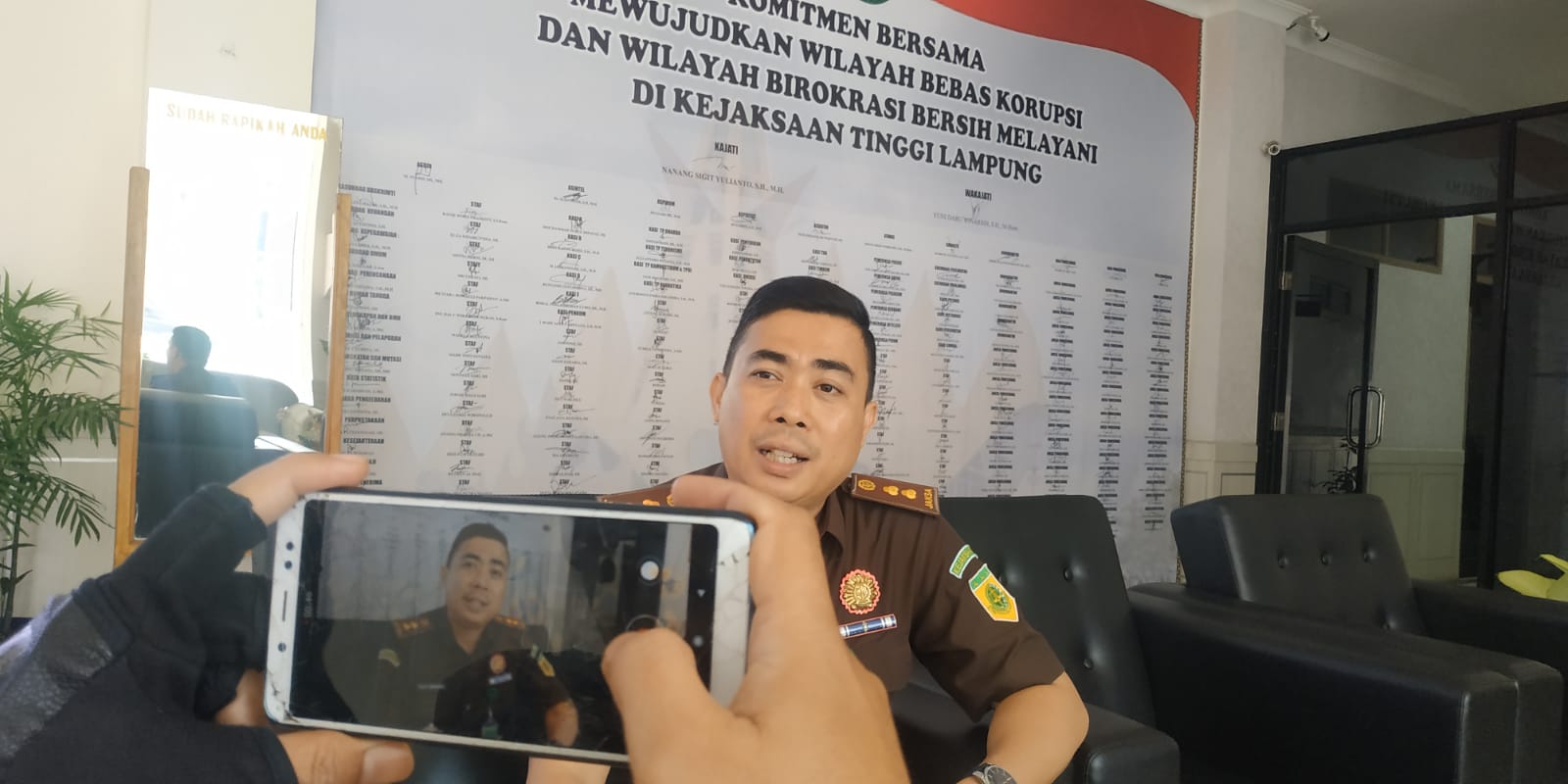 Disinggung Terkait Bocoran Tersangka Kasus Proyek SPAM Bandar Lampung? Ini Jawaban Kasi Penkum Kejati Lampung