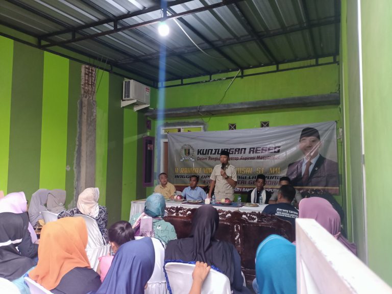 Anggota Komisi II DPRD Lampung Serap Aspirasi Warga Way Halim  