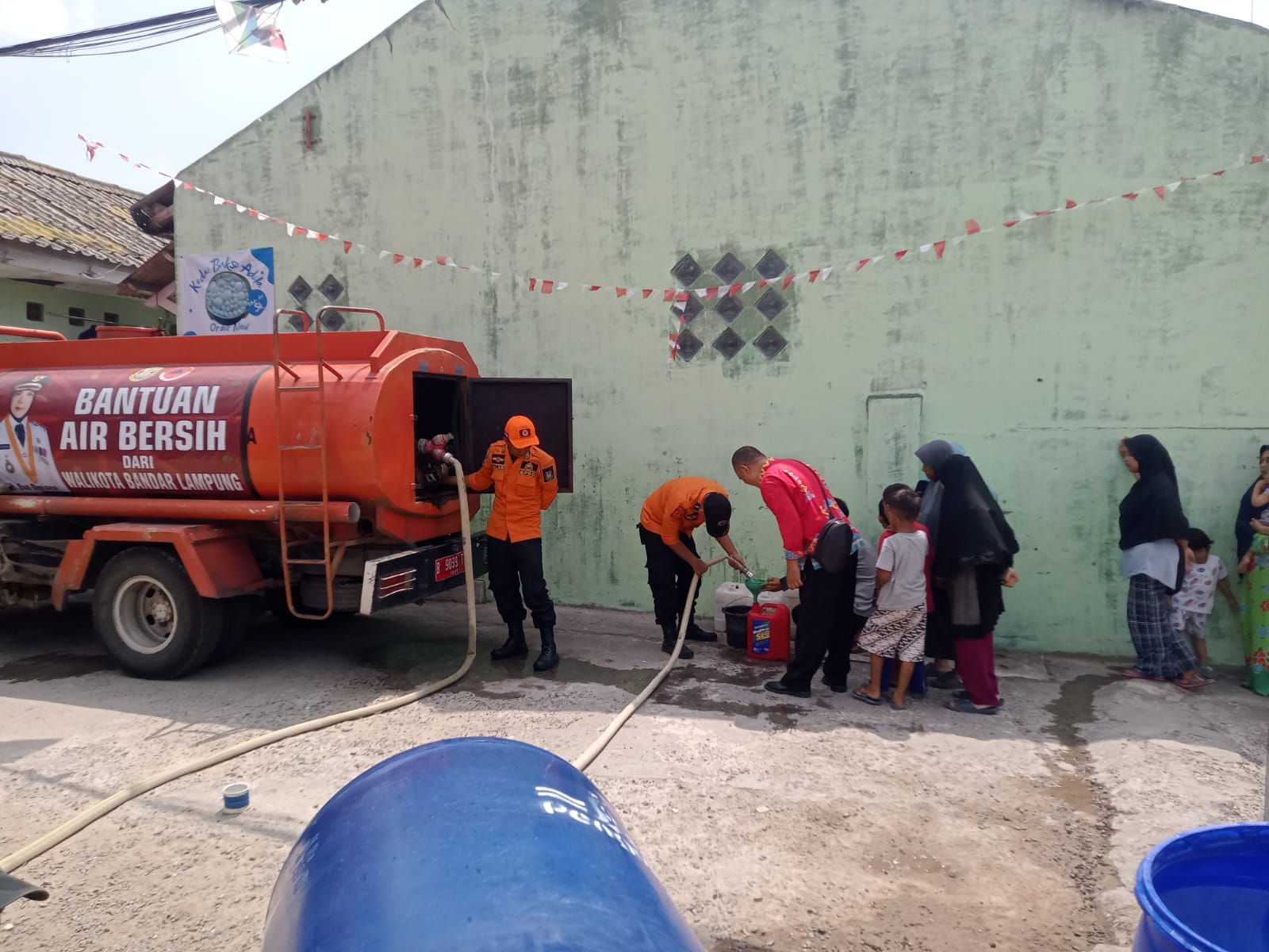 Wajib Disimpan, Ini Nomor BPBD Bandar Lampung yang Bisa Dihubungi Bila Butuh Bantuan Air Bersih 