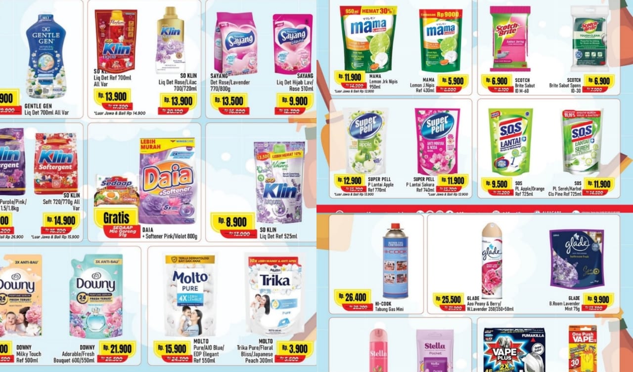 Promo Home Care Spesial Anyversale 26 Alfamart, Ini Katalog Lengkapnya