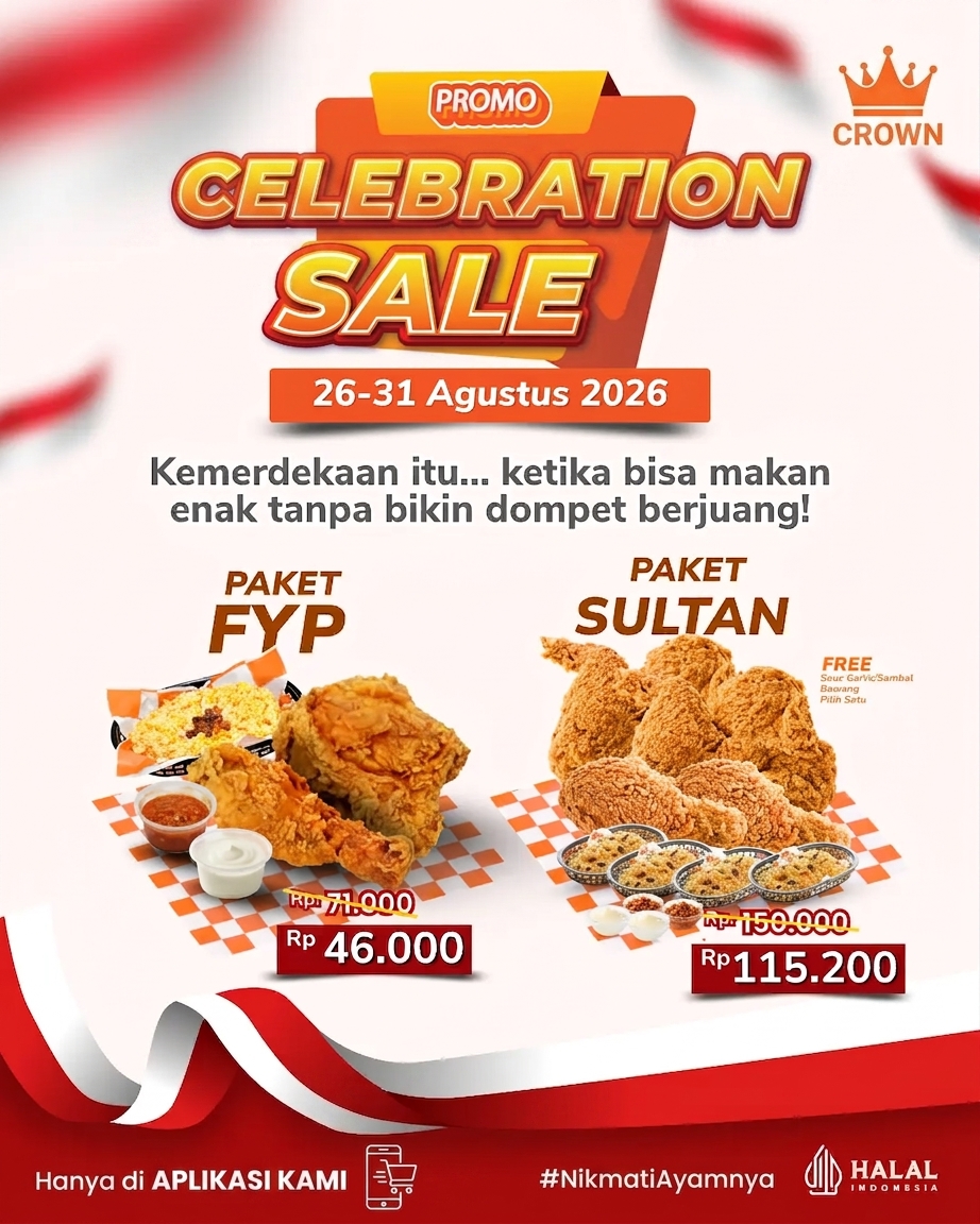 Payday Sale Almaz Fried Chicken, Solusi Makan Enak dan Hemat di Akhir Bulan