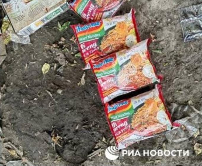 Wow, Ada Indomie di Markas Tentara Ukraina 