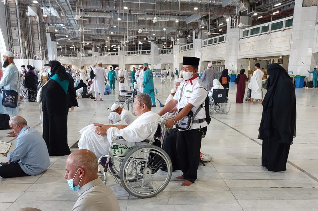 Calon Jemaah Haji Lampung Timur Sudah Meninggalkan Madinah