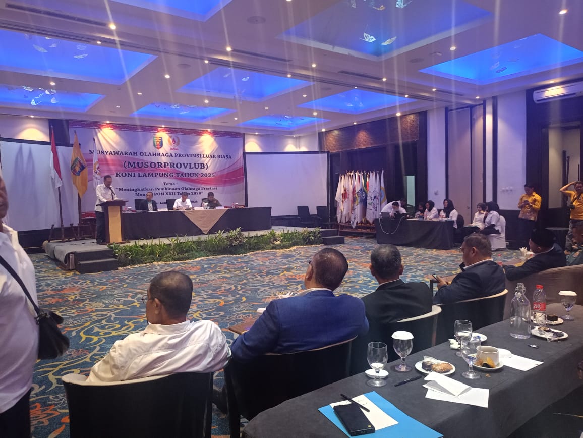 Faisol Djausal Mundur, Taufik Hidayat Aklamasi Jadi Ketua Umum KONI Lampung