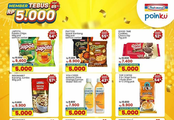 Promo Indomaret Lampung Spesial Cemilan Ringan, Ada Diskon Hemat Kacang Telur Rp 9 Ribu