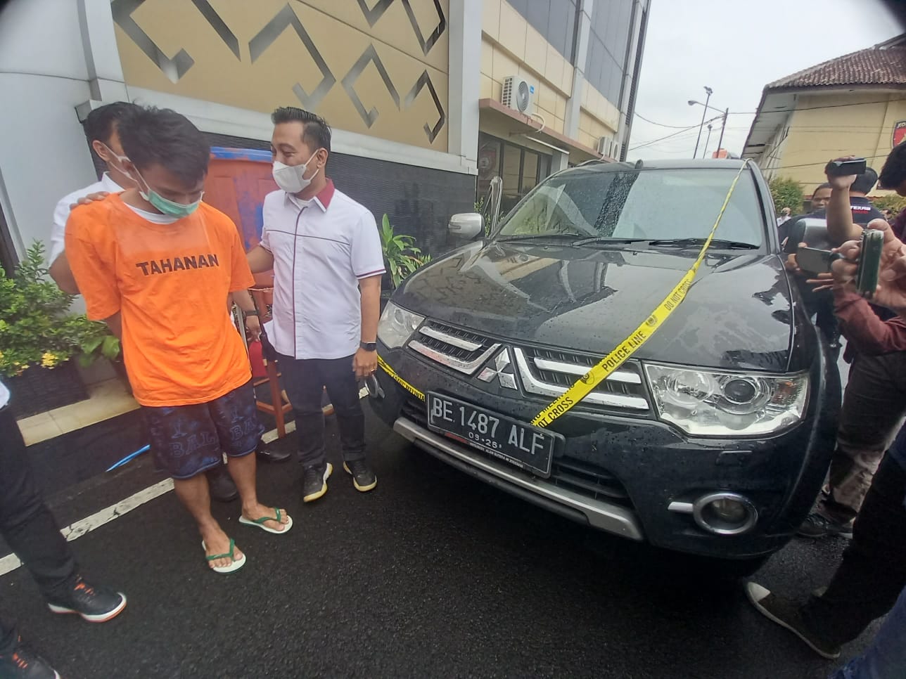Spesialis Pencuri Mobil Diamankan di Sumatera Utara