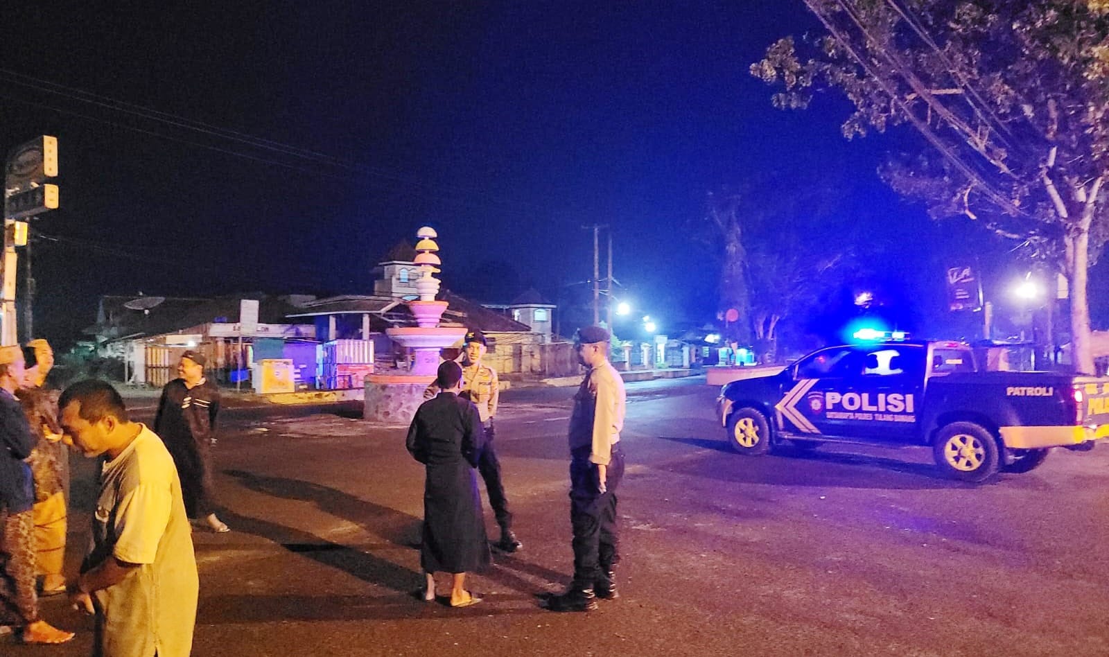 Cegah Balap Liar, Polisi di Tulang Bawang Lampung Gelar Patroli Pasca Sahur