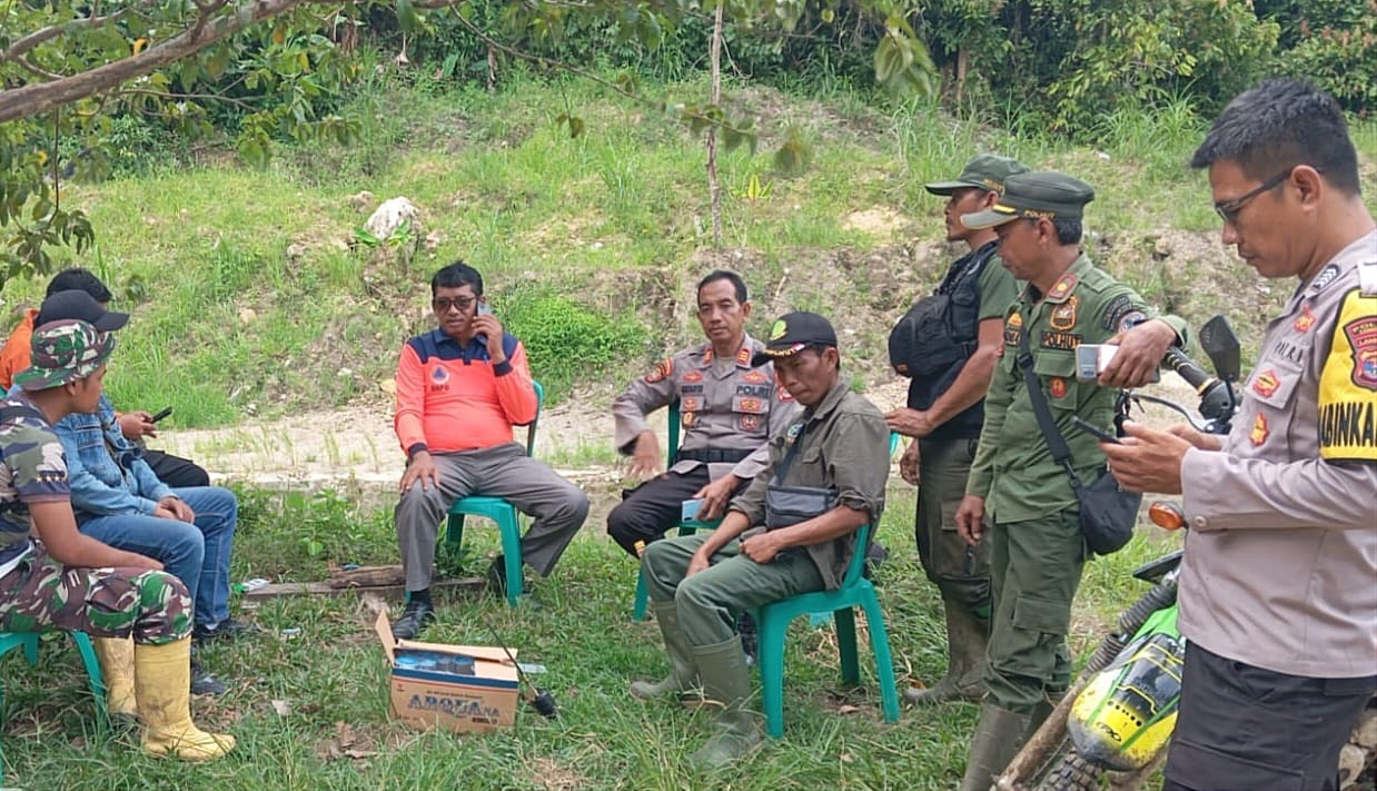 Gajah Kelompok Bunga Akhirnya Memasuki Kawasan TNBBS