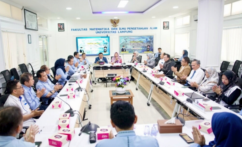 Hadirkan Asesor UI Dan ITB, Unila Perkuat Mutu Pendidikan Doktor MIPA