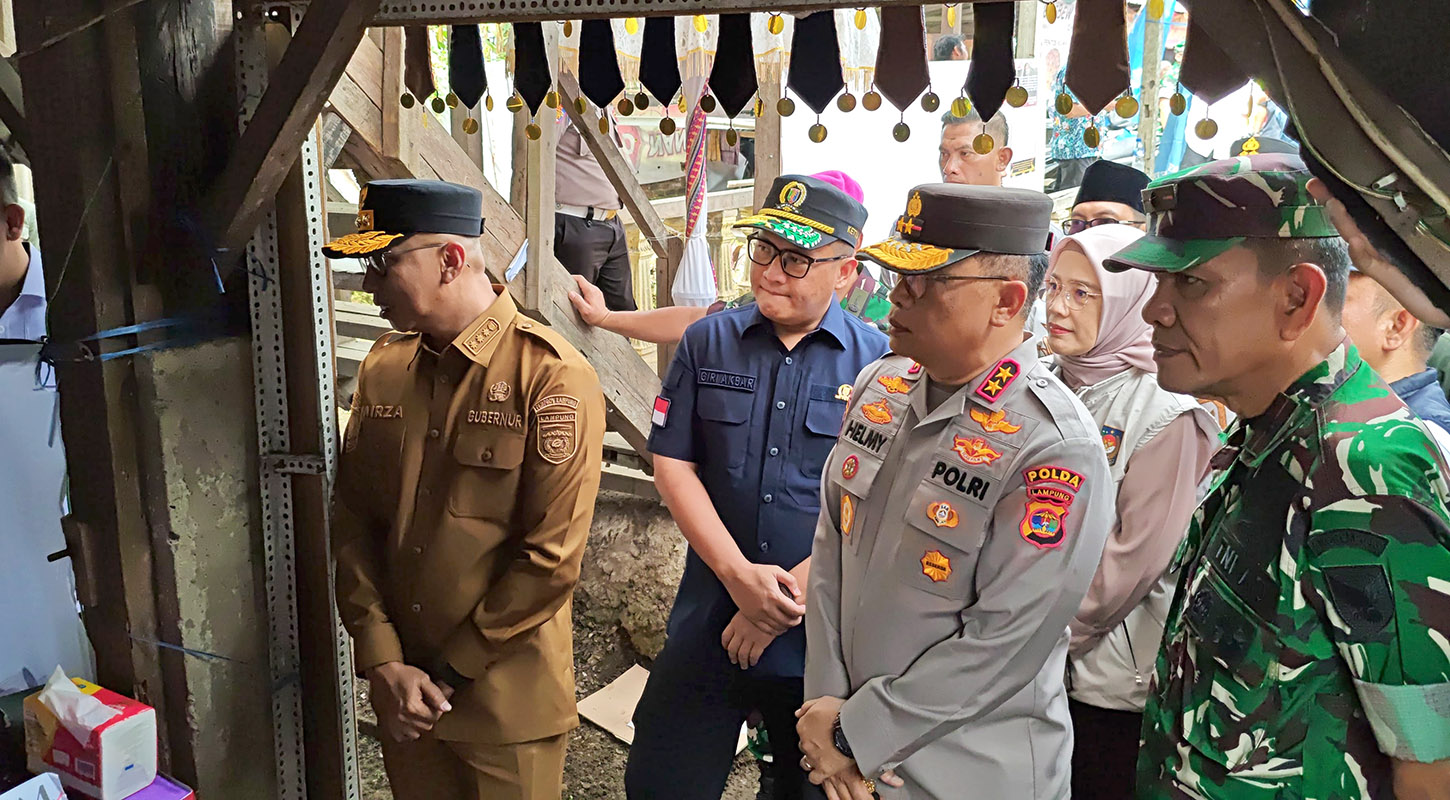 Kapolda Lampung Tinjau PSU Pilkada Pesawaran, Turunkan 1.042 Personel Gabungan untuk Pengamanan 