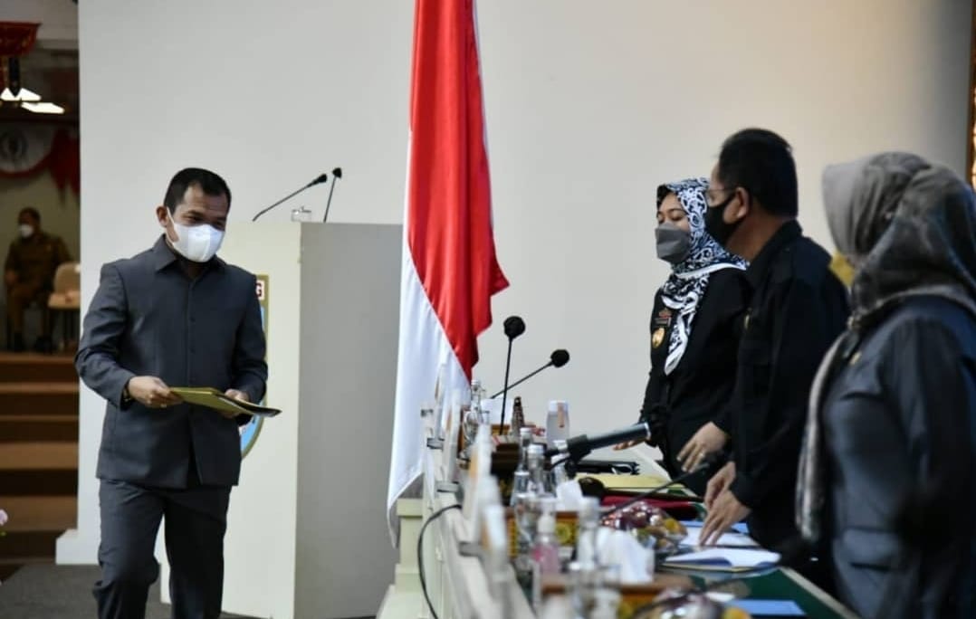 DPRD Lampung Gelar Paripurna Hasil Laporan Pansus LHP BPK RI Terhadap LKPD Provinsi Lampung TA 2021