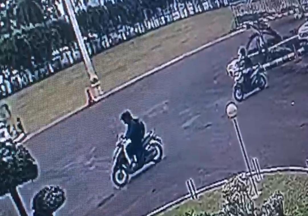 Waspada! Maling Motor Berkeliaran di Area Kantor Pemprov Lampung, Satu Unit Honda Beat Raib