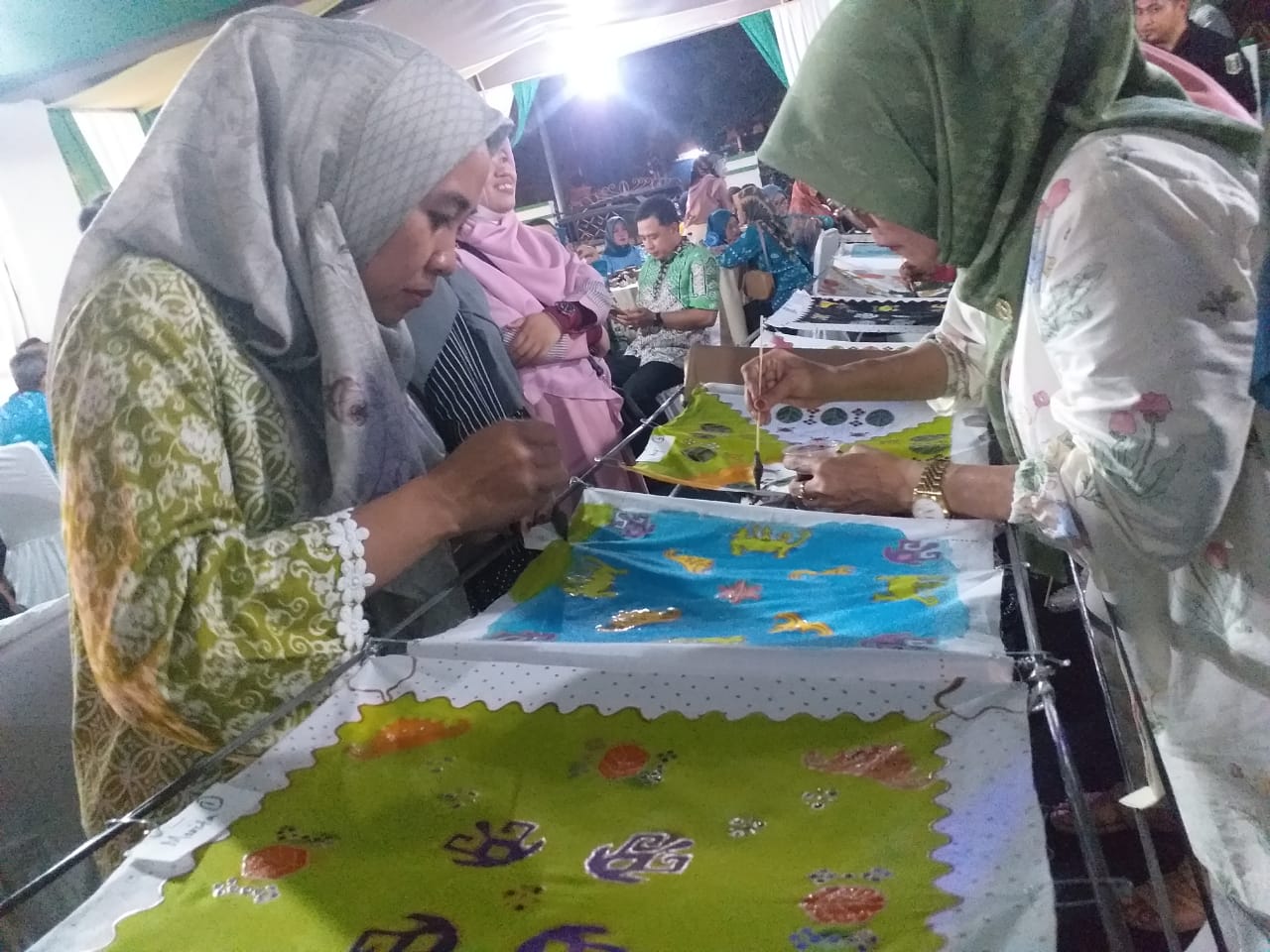 Anjungan Lampung Timur Gelar Lomba Melukis Batik, Ternyata Ada Tujuan 'Terselubung' di Dalamnya