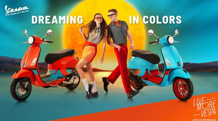 Vespa Primavera Color Vibe Limited Edition Tampil Istimewa Incaran Anak Muda, Cek Spesifikasi Cantiknya