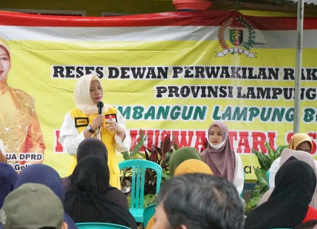 Wakil Ketua DPRD Lampung Reses di Wonodadi 