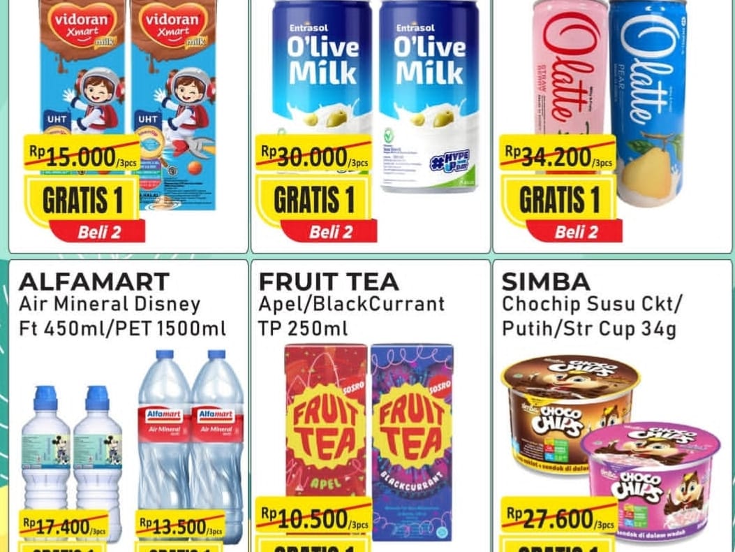 Hadir Kembali, Serba Gratis Alfamart, Belanja Asyik Enjoy Setiap Hari