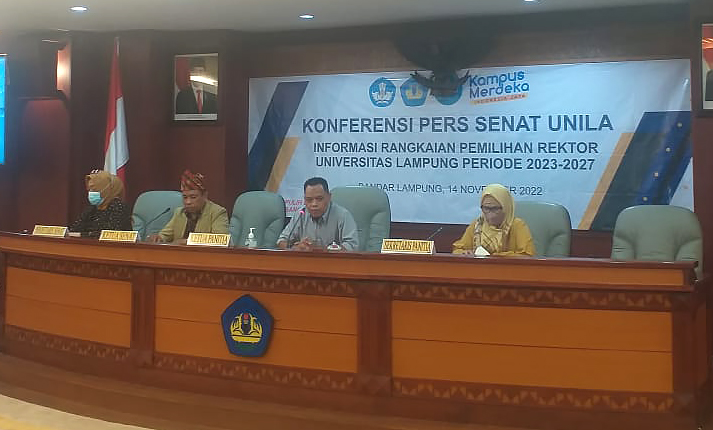 Besok, Tahapan Pemilihan Rektor Universitas Lampung Dimulai 
