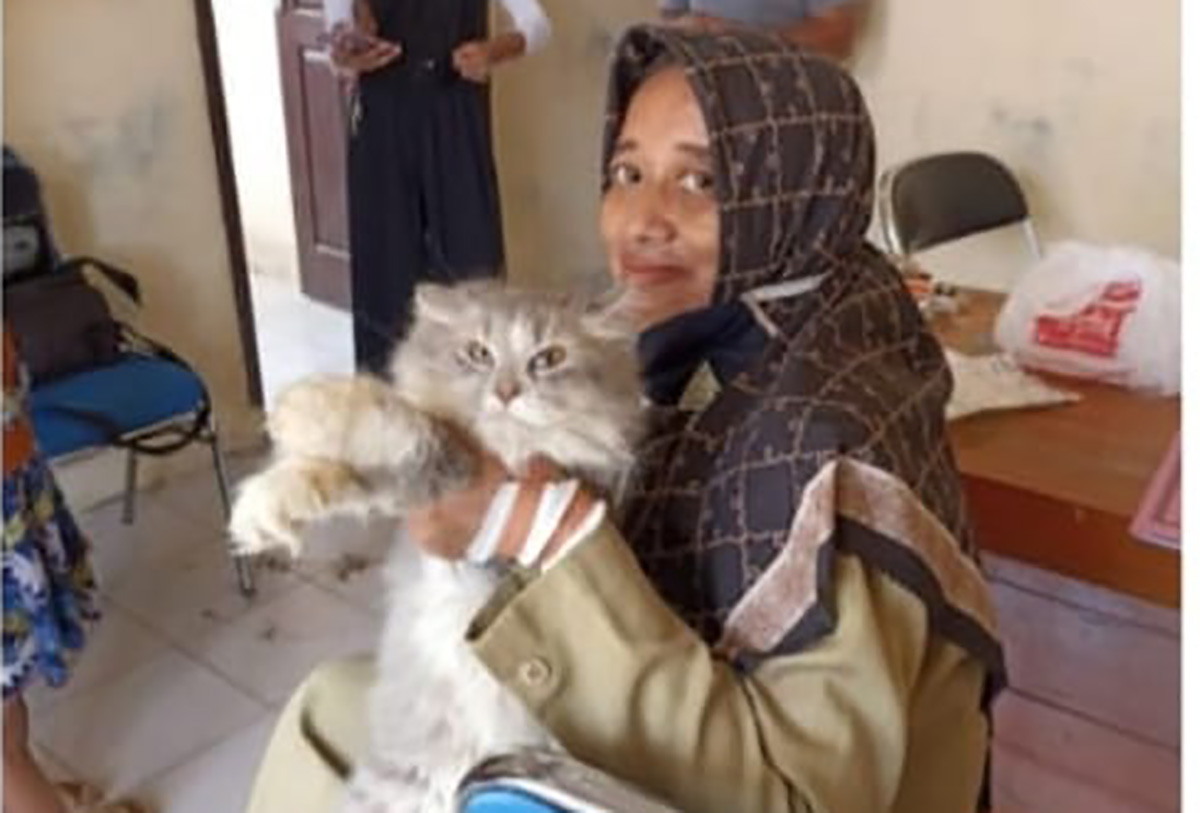 Ratusan Hewan Peliharaan di Tanggamus Lampung Dapat Vaksin Rabies 