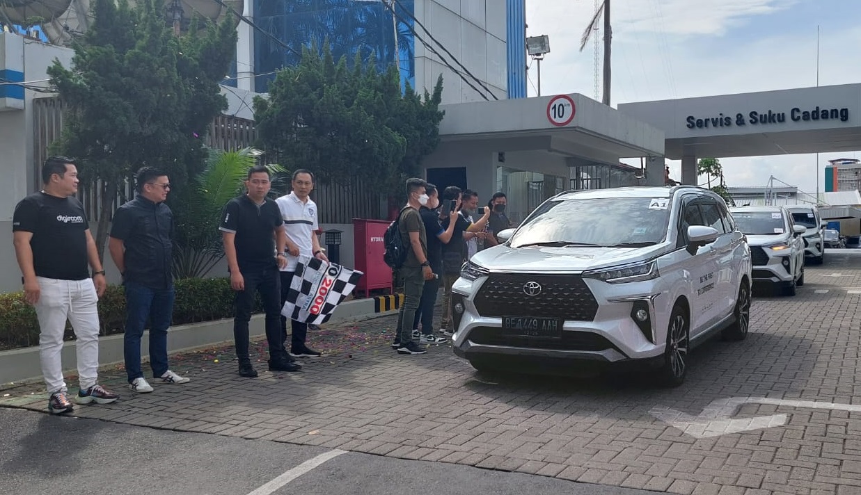 Apresiasi Pelanggan di Lampung, Toyota Auto 2000 Gelar Undian Berhadiah dan City Tour