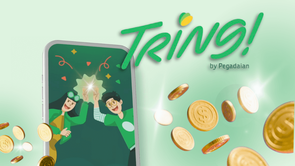 Pegadaian Luncurkan Aplikasi Tring!, Solusi Platform Tabungan Emas, Gak Perlu Khawatir Harga Emas Naik 