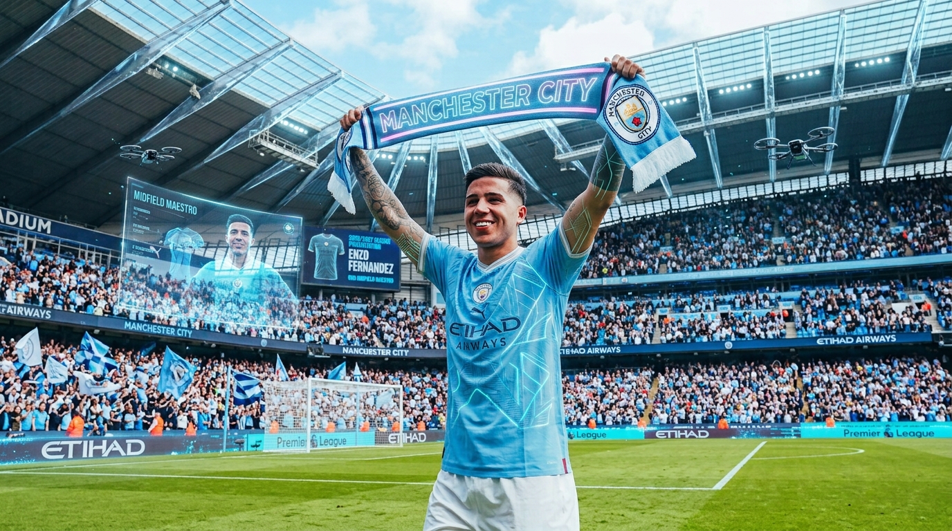 Enzo Fernandez Perkuat Manchester City dalam Mengarungi Kompetisi Terbaru