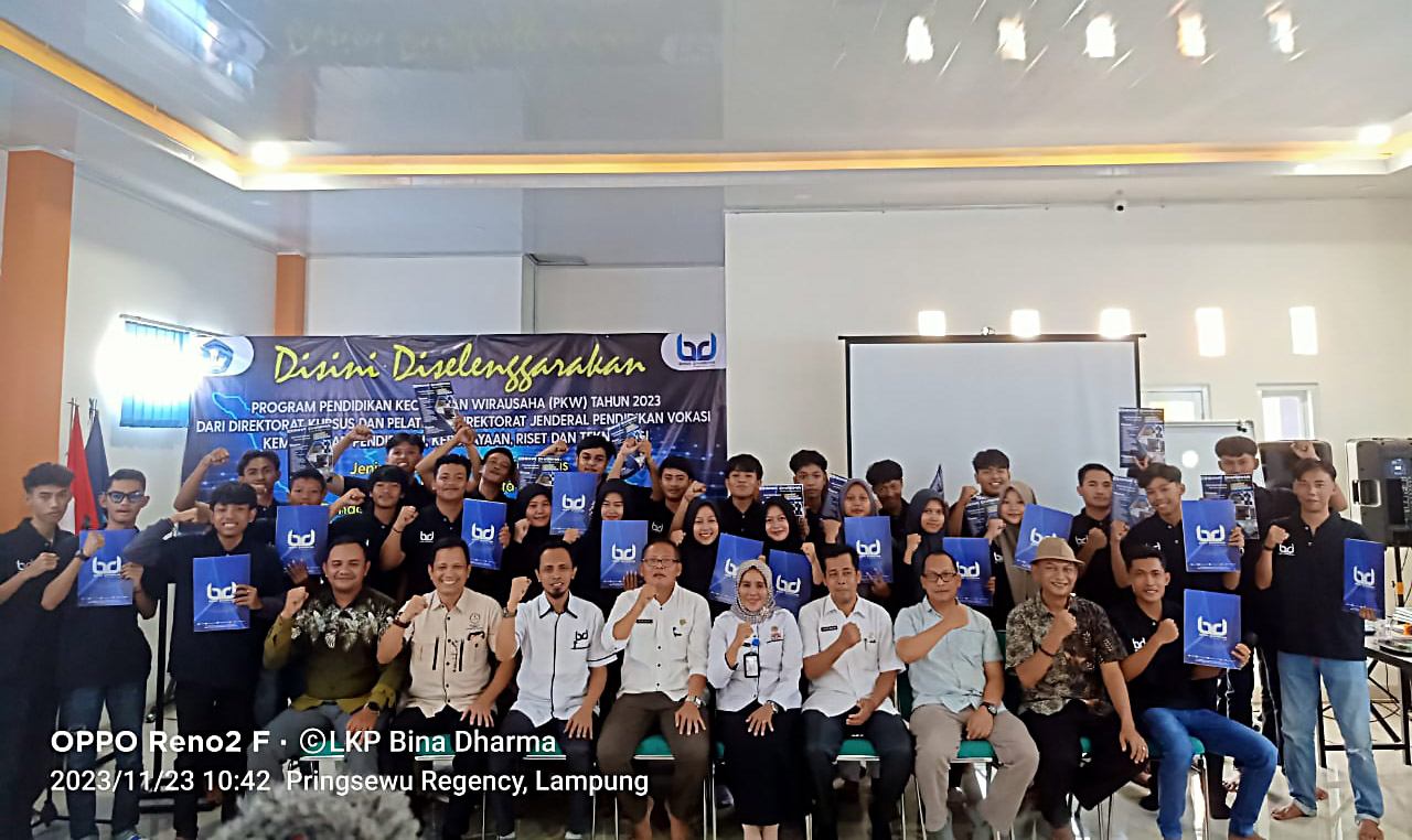 Hebat! Usai PKW di Pringsewu Lampung, Anak Muda Langsung Dapat Order Usaha dan Akta Pendirian PT 