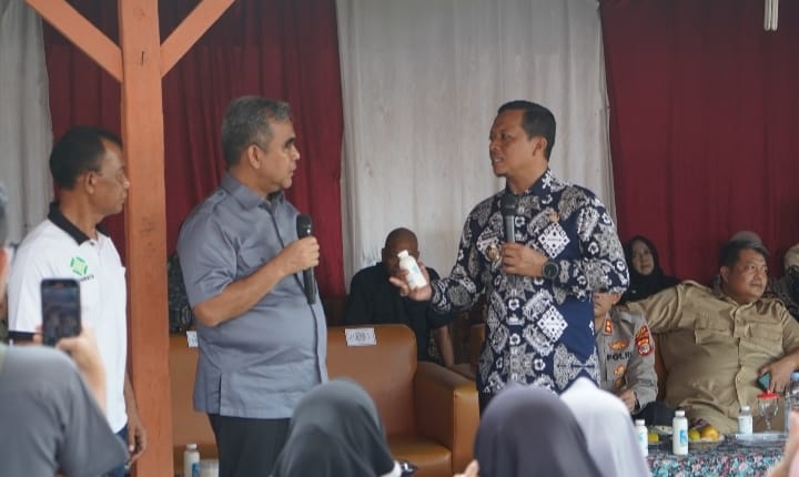 Peternak Kambing Perah di Pringsewu Ditantang Ahmad Muzani, Target Hasilkan 500 Liter Susu Per Hari!