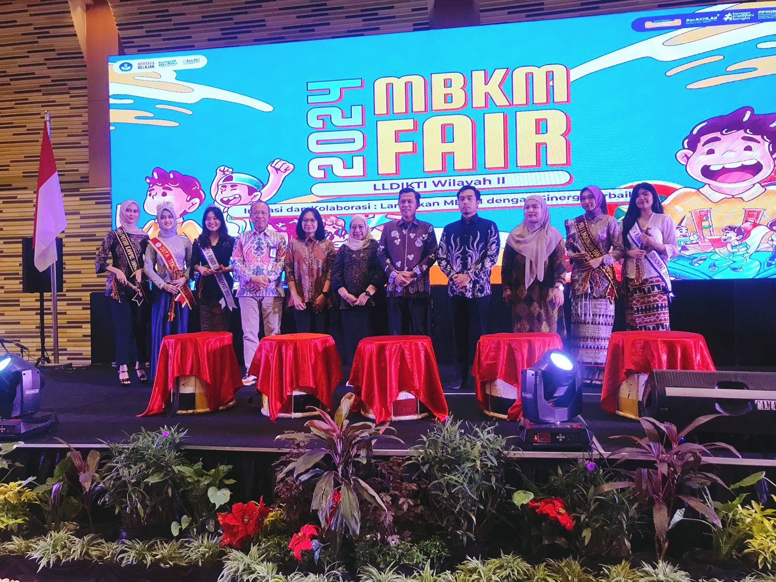 MBKM Fair 2024 Digelar, Kepala LLDIKTI Wilayah II Pinta Bangun Atmosfir MBKM Sebagai Gerakan Bersama 