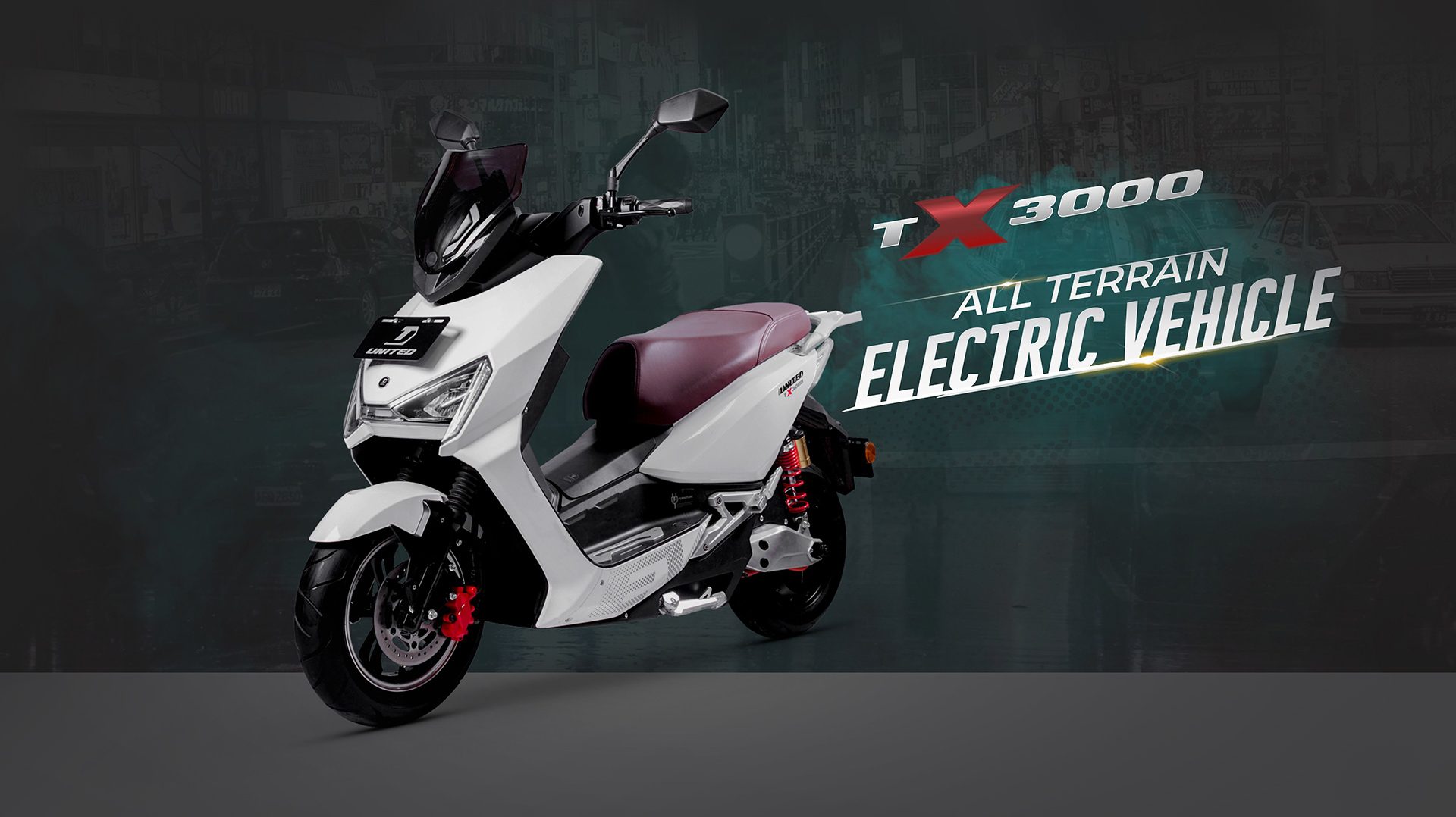 Motor Listrik Serbaguna United TX 3000, Perfoma Kencang Berteknologi Canggih