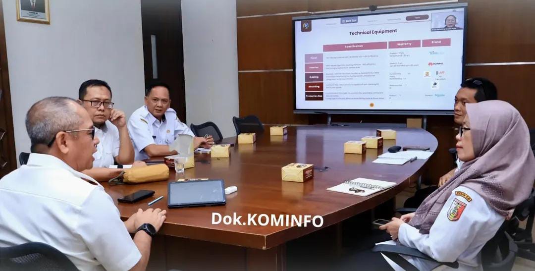 Pemkab Tulang Bawang Jajaki Rencana Pemanfaatan PLTS