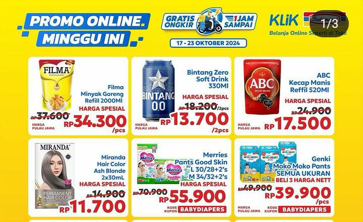 Daftar Promo Indomaret Sabtu 19 Oktober 2024, Dapatkan Diskon Pewarna Rabut Spesial Weekend Rp 11 Ribu