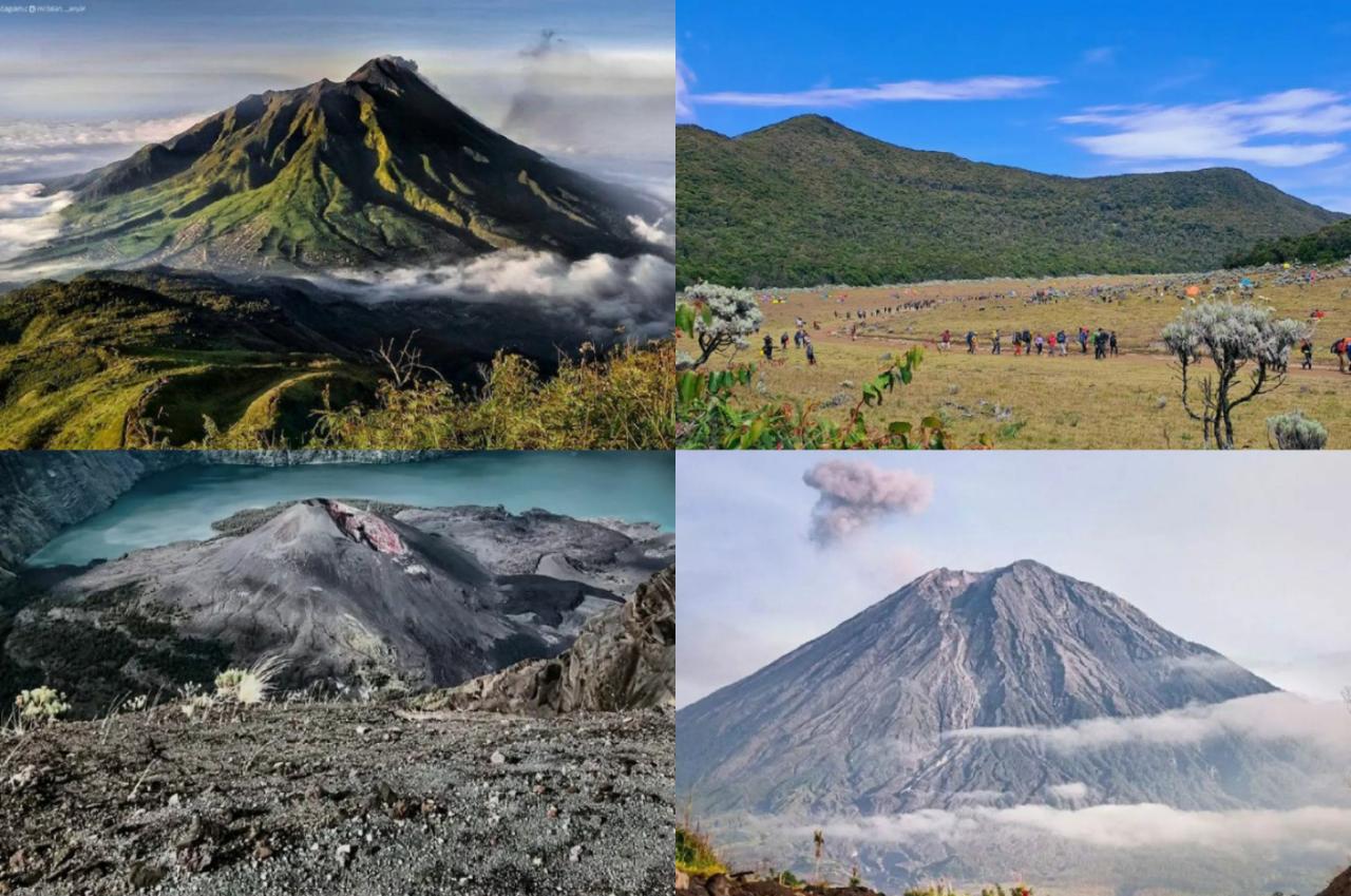 9 Gunung di Indonesia yang Wajib Dikunjungi Pendaki, Ada yang Di Pulau Sumatera