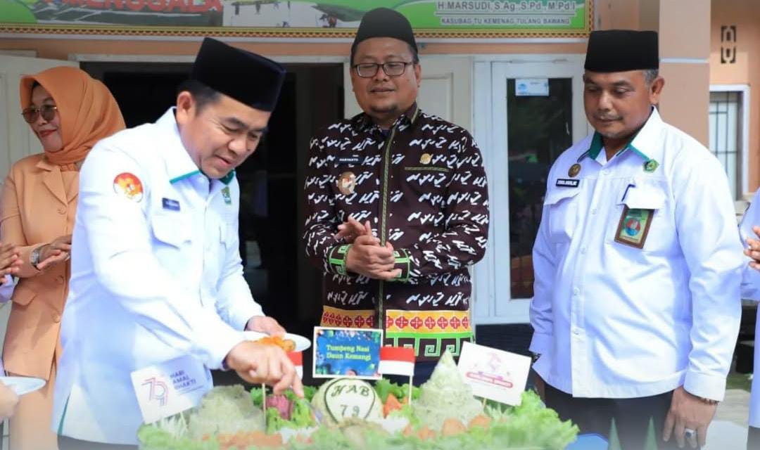 Hadiri Peringatan Amal Bhakti, Pj. Sekda Tulang Bawang Ingatkan Pentingnya Kerukunan Antar Umat Beragama