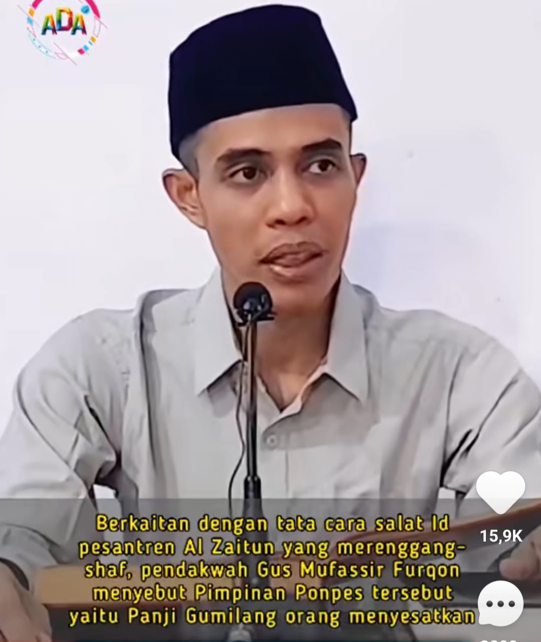 Gus Mufassir Buktikan Kekeliruan Pimpinan Pondok Pesantren Al Zaytun Panji Gumilang