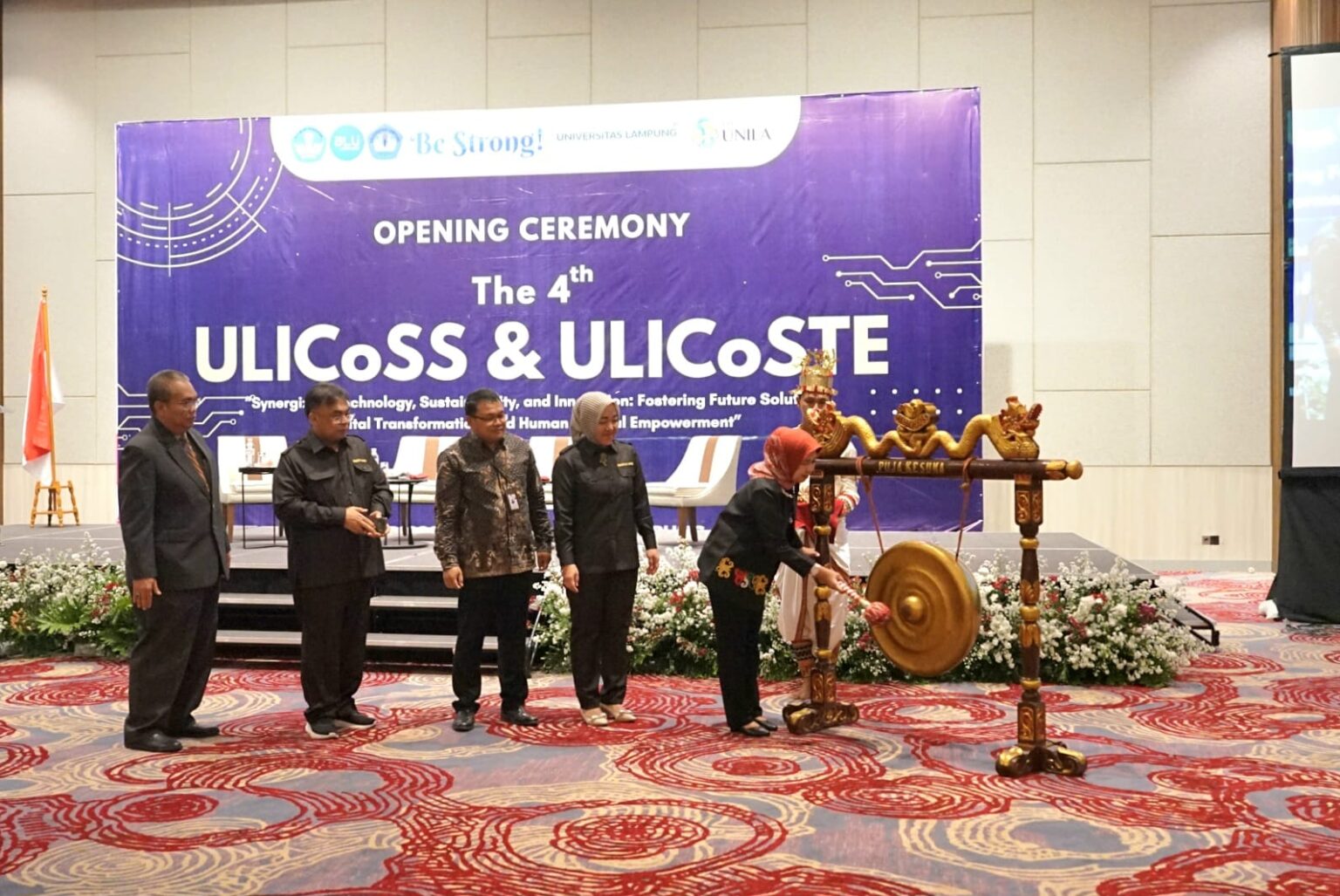 Unila Selenggarakan The 4th ULICoSS dan ULICoSTE 2023