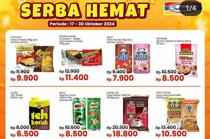 Promo Indomaret Lampung Serba Hemat, Dapatkan Kopi Gula Aren Mulai Rp 10 Ribu, Ini Daftar Diskonnya