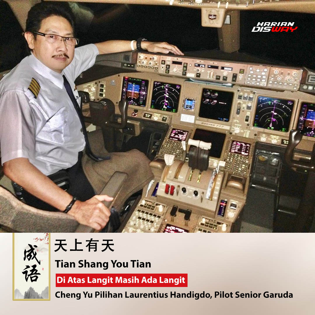 Sukses Daratkan Pesawat di Tengah Amukan Topan, Pilot Laurentius Handigdo: Tian Shang You Tian