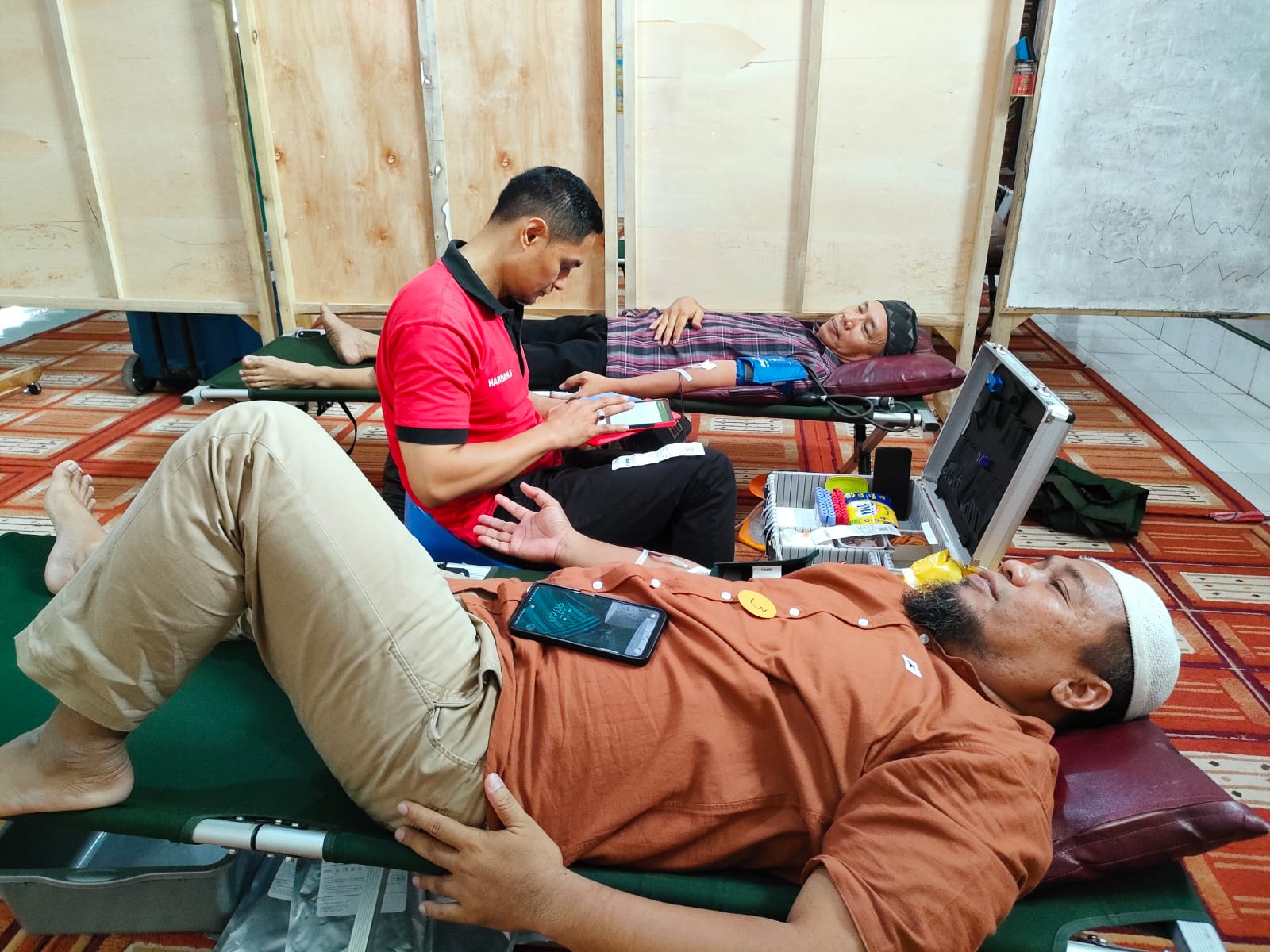 Tingkatkan Rasa Kemanusiaan, Rumah Tahsin Al-Jannah Gelar Donor Darah 